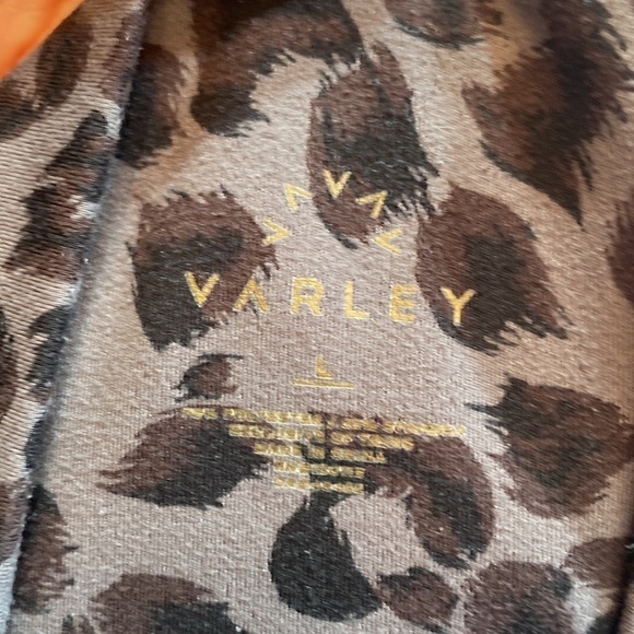 Varley Century Leggings in Iron Cheetah sz L - Picture 7 of 10